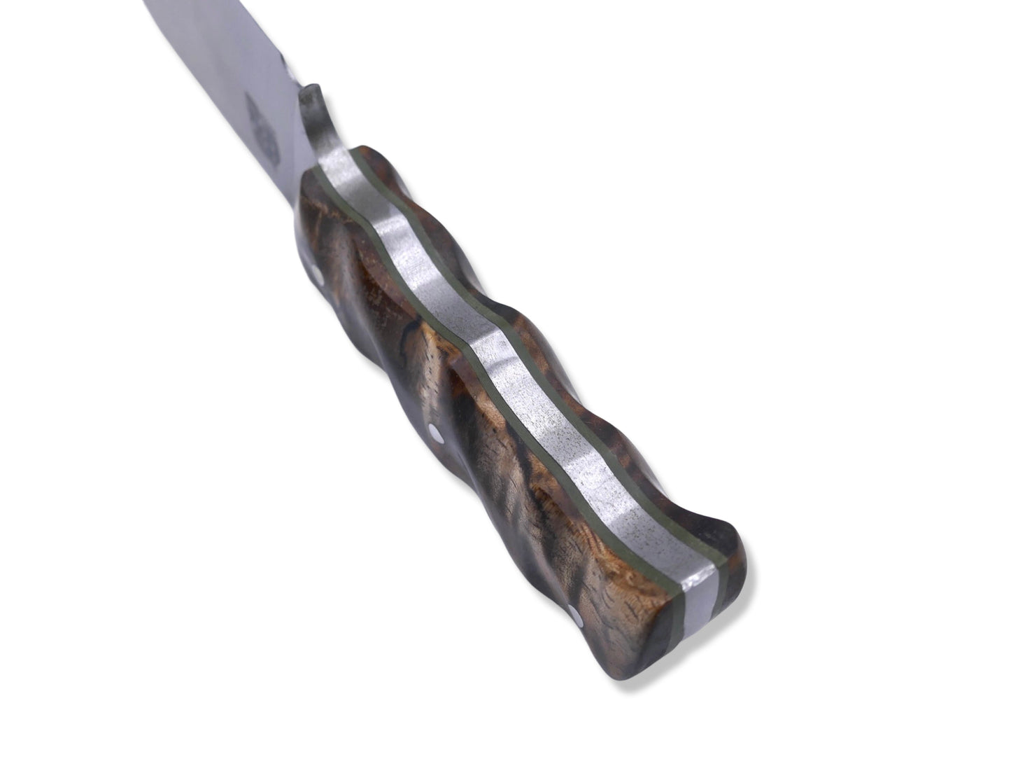 Slayer Mini - Satin / Hawaiian Koa Scales / OD Green G-10 Liner