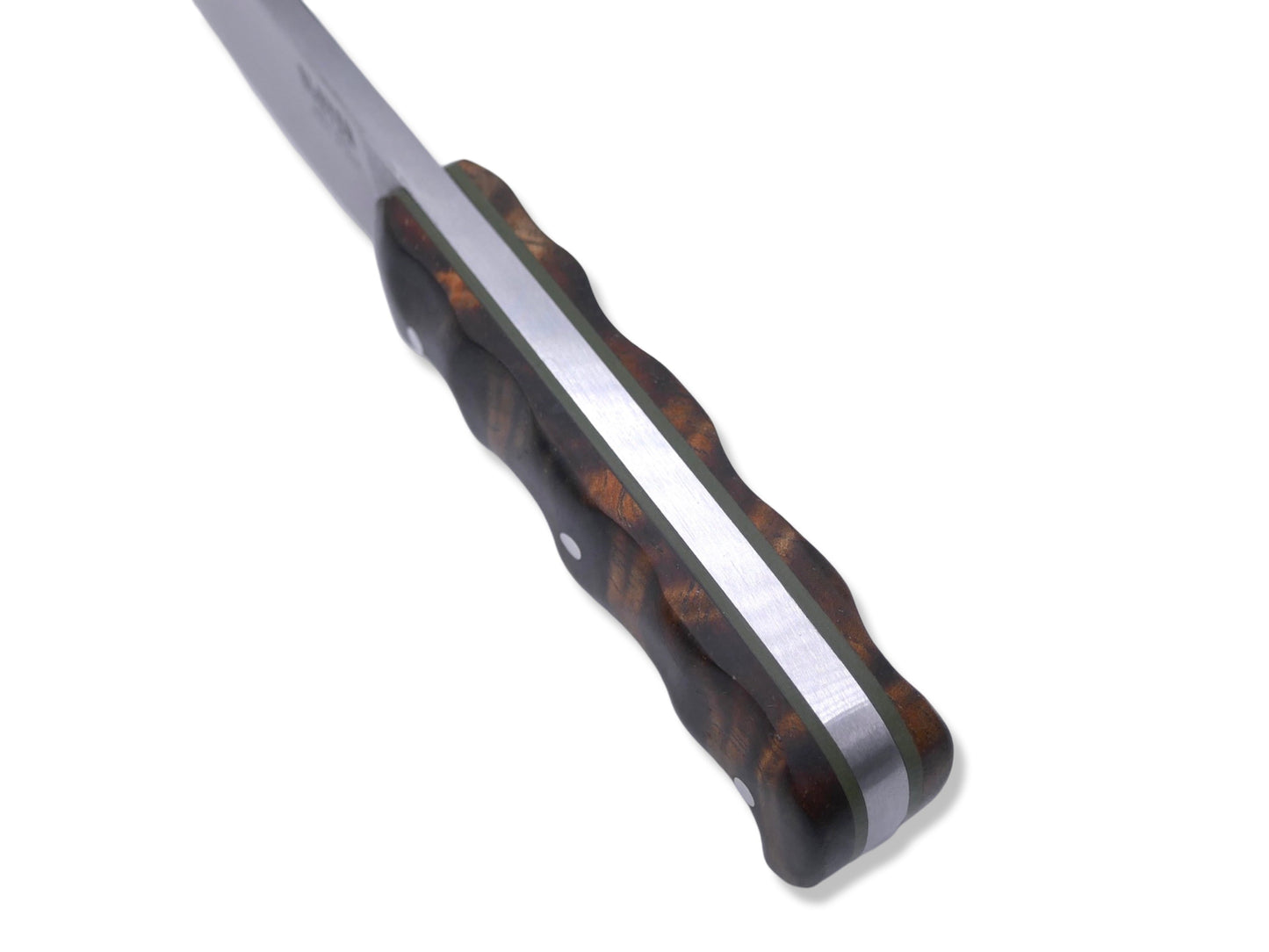 Slayer Mini - Satin / Hawaiian Koa Scales / OD Green G-10 Liner