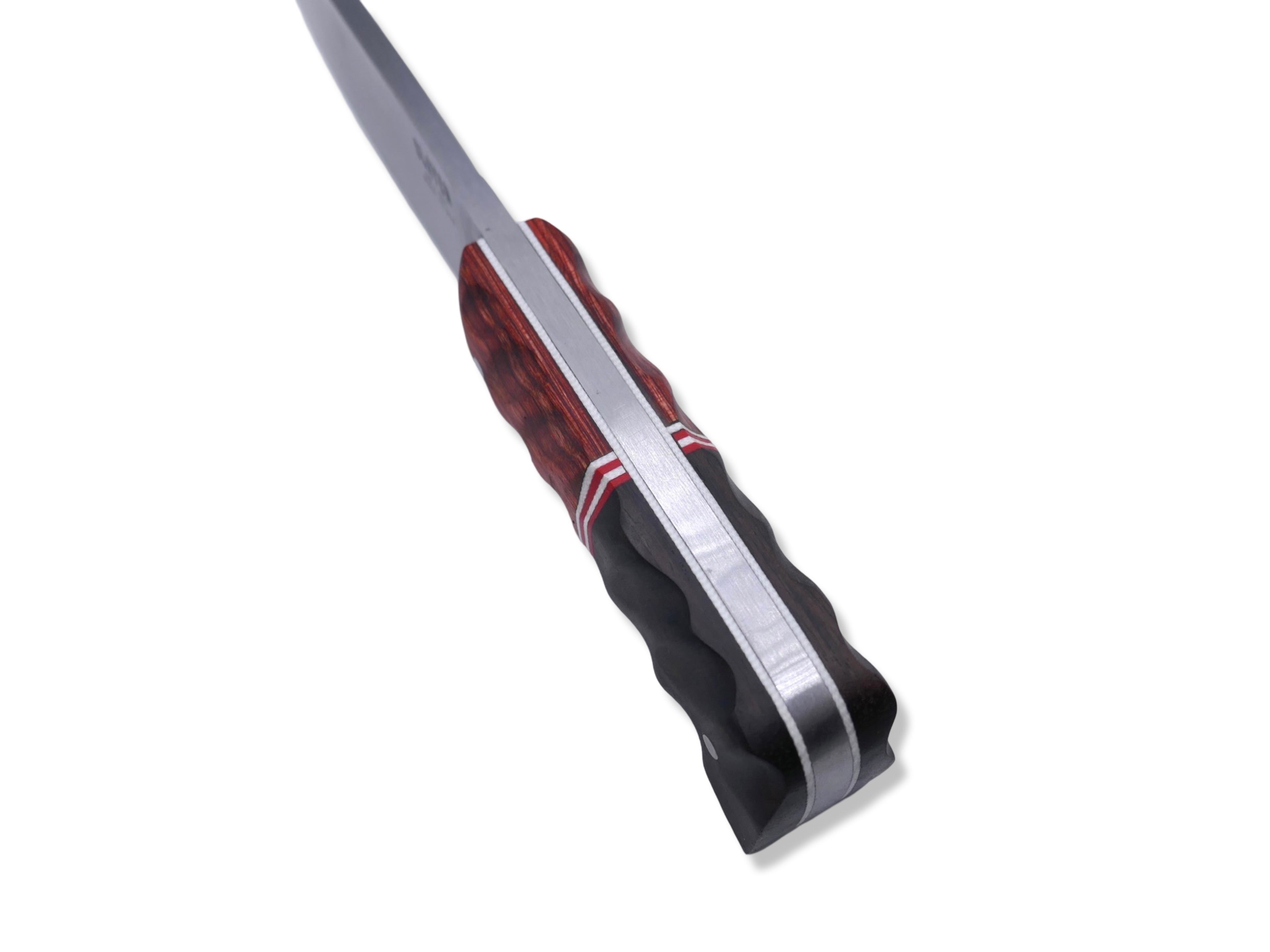 Slayer Mini - Satin / Rosewood / Red and White G-10 Inlay / Ebony / White G-10 Liner