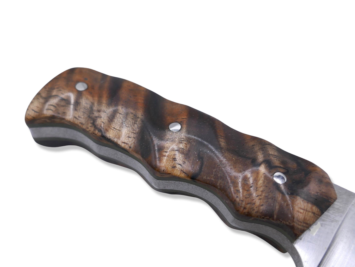 Slayer Mini - Satin / Hawaiian Koa Scales / OD Green G-10 Liner