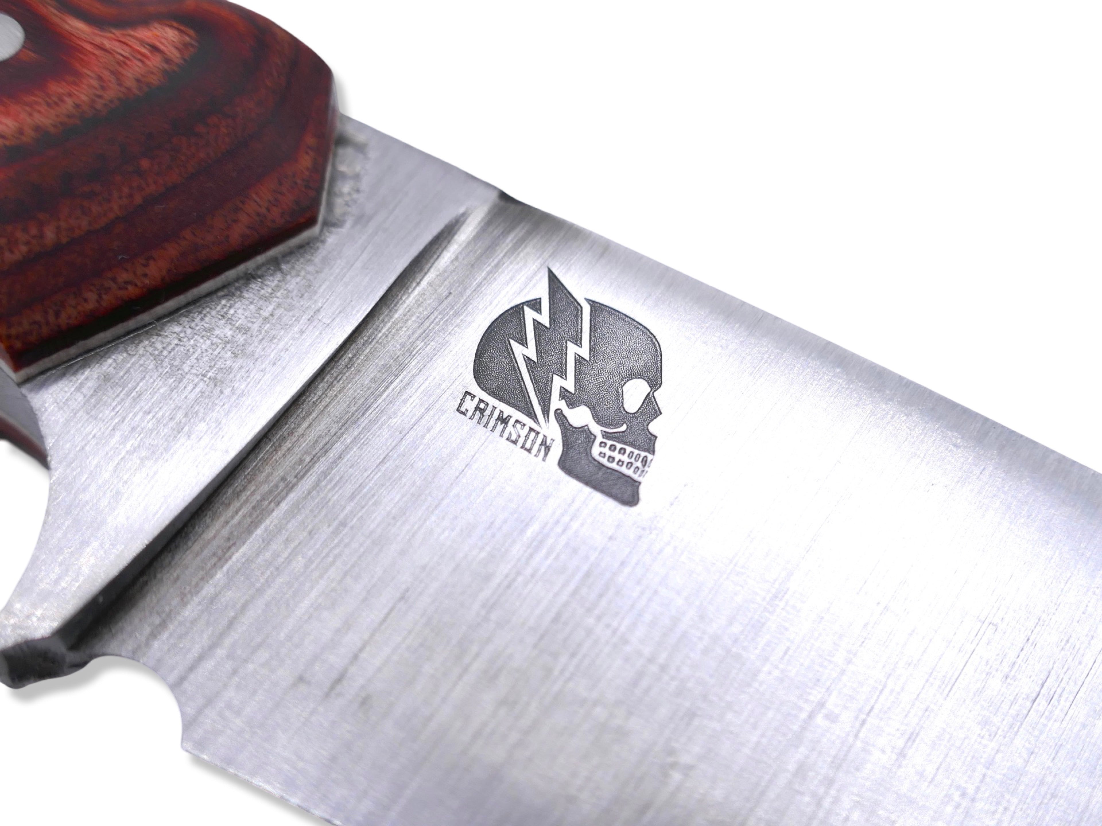 Slayer Mini - Satin / Rosewood / Red and White G-10 Inlay / Ebony / White G-10 Liner
