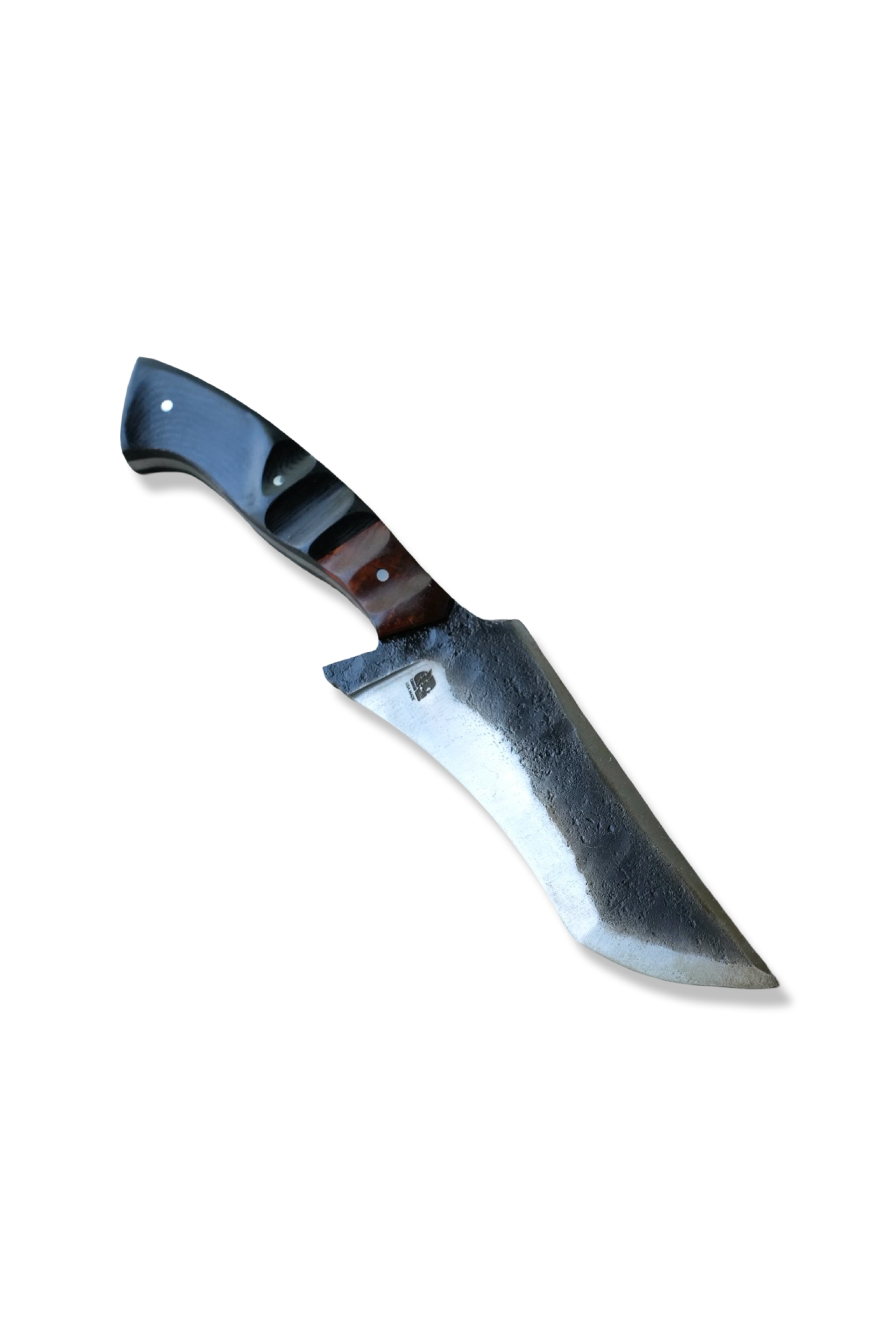 Forged Compound Destroyer - Hawaiian Koa / Black Micarta / Black G-10 Liner