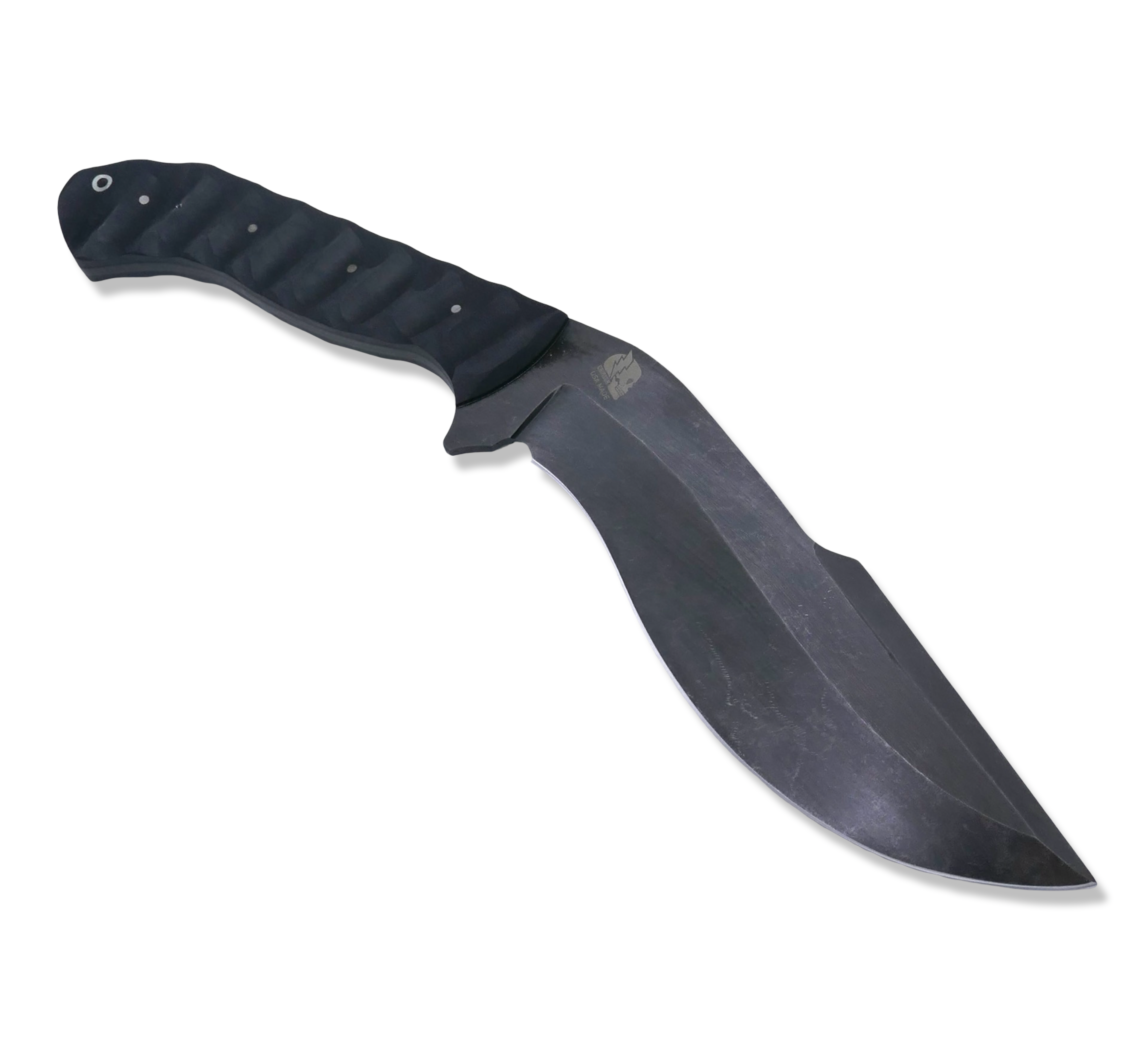 Bush Whacker Custom - Dark Stonewash / Black G-10 Handle