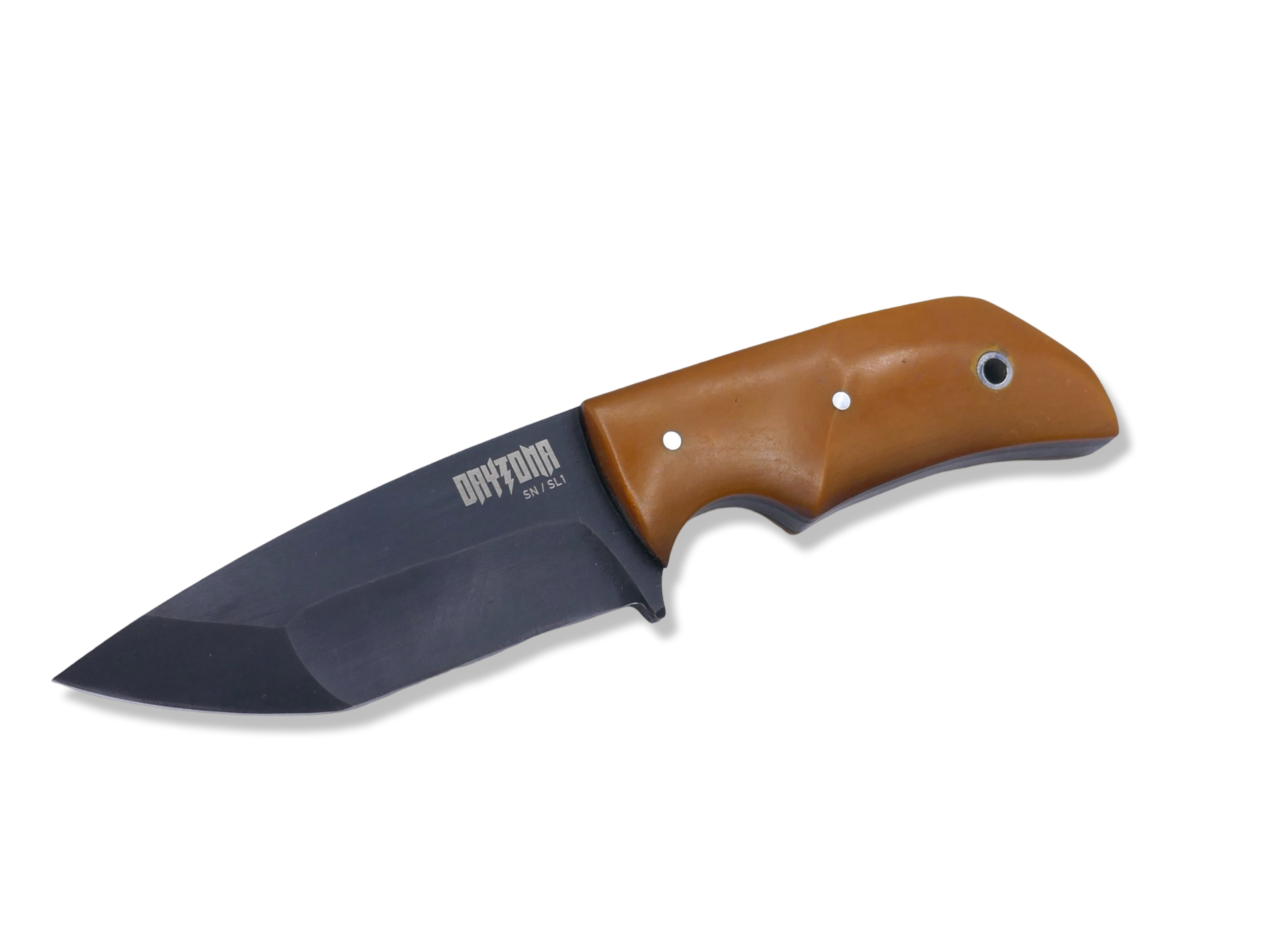Seth Lopez Collab Daytona 1 of 1 Custom - Black Ops / Westinghouse Micarta Handle / Sheath Included